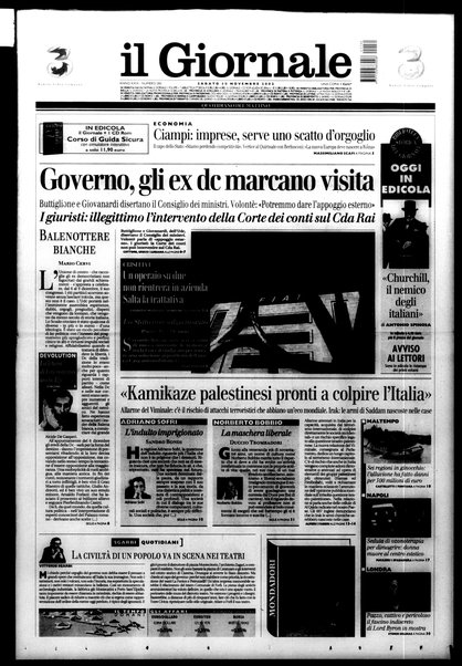 Il giornale : quotidiano del mattino